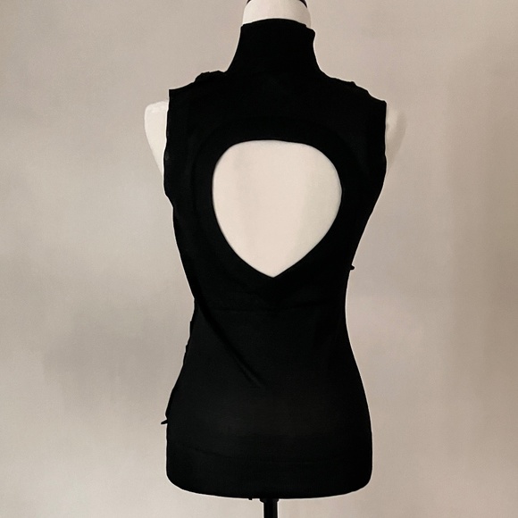 NEW VERSACE JEANS COUTURE SILK EMBELLISHED TOP - Picture 12 of 16